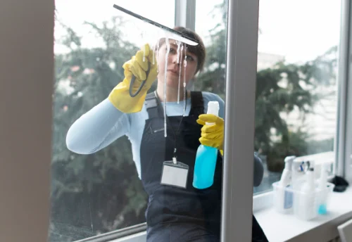 Nettoyage de vitres intérieures et extérieures à Saint-Julien-la-Genête